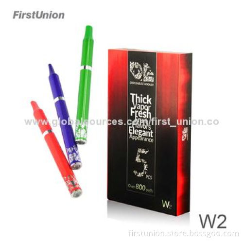 Hot-selling Fashionable Cheap Different Fruit Flavor Disposable E hookah with CE, RoHS Marks